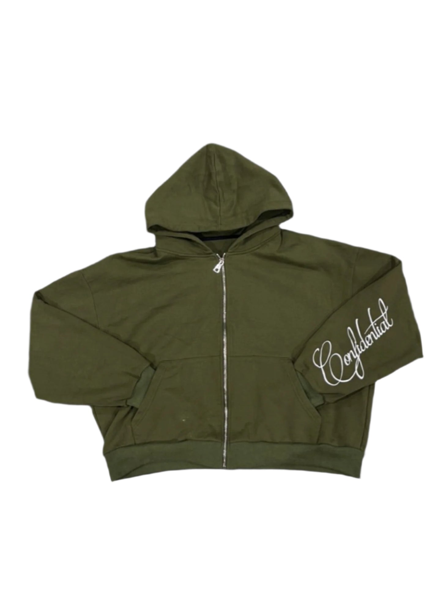 Confidential Arts “Uniform” ZipUp - Military Green