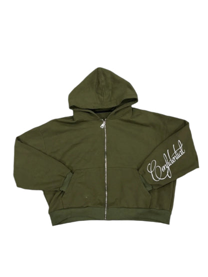 Confidential Arts “Uniform” ZipUp - Military Green